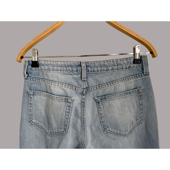 LAgence Womens Light Wash High-Rise Wide-Leg Denim Jeans Size 26 - Picture 6 of 8